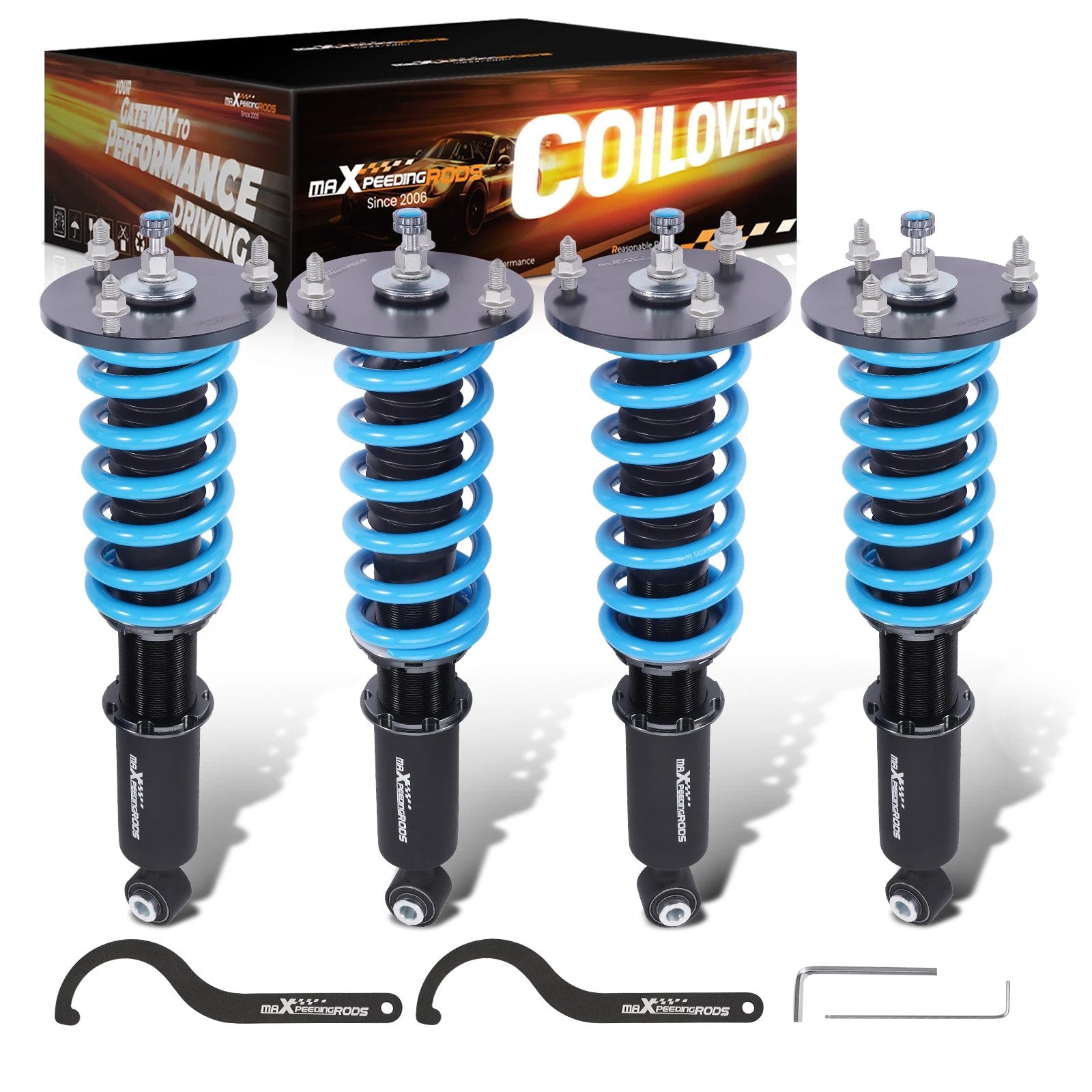 T6 Coilovers for Lexus LS400 (1990–1994)