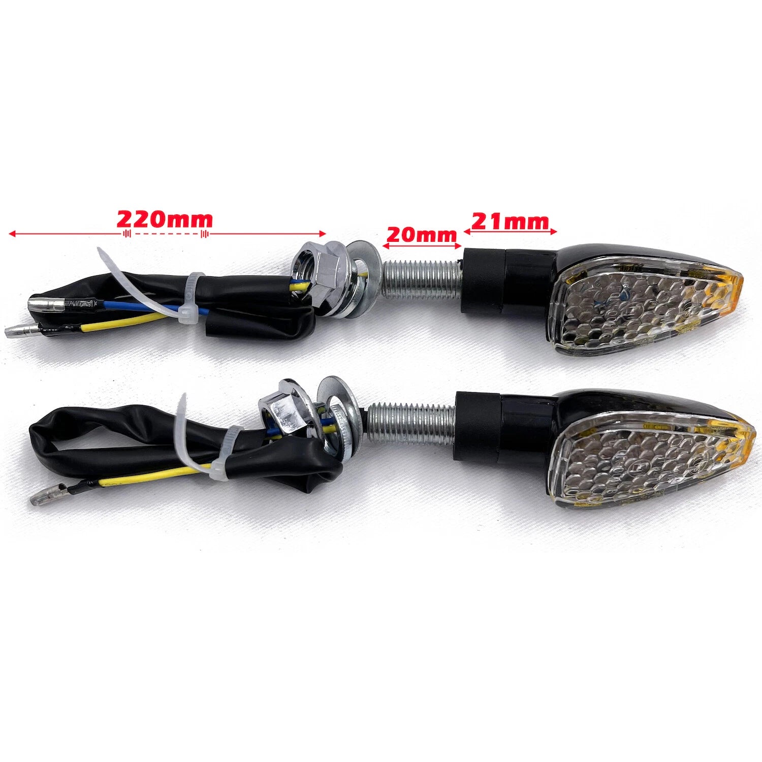 2X LED Turn Signal Blinker for Motorcycle Racing Bike