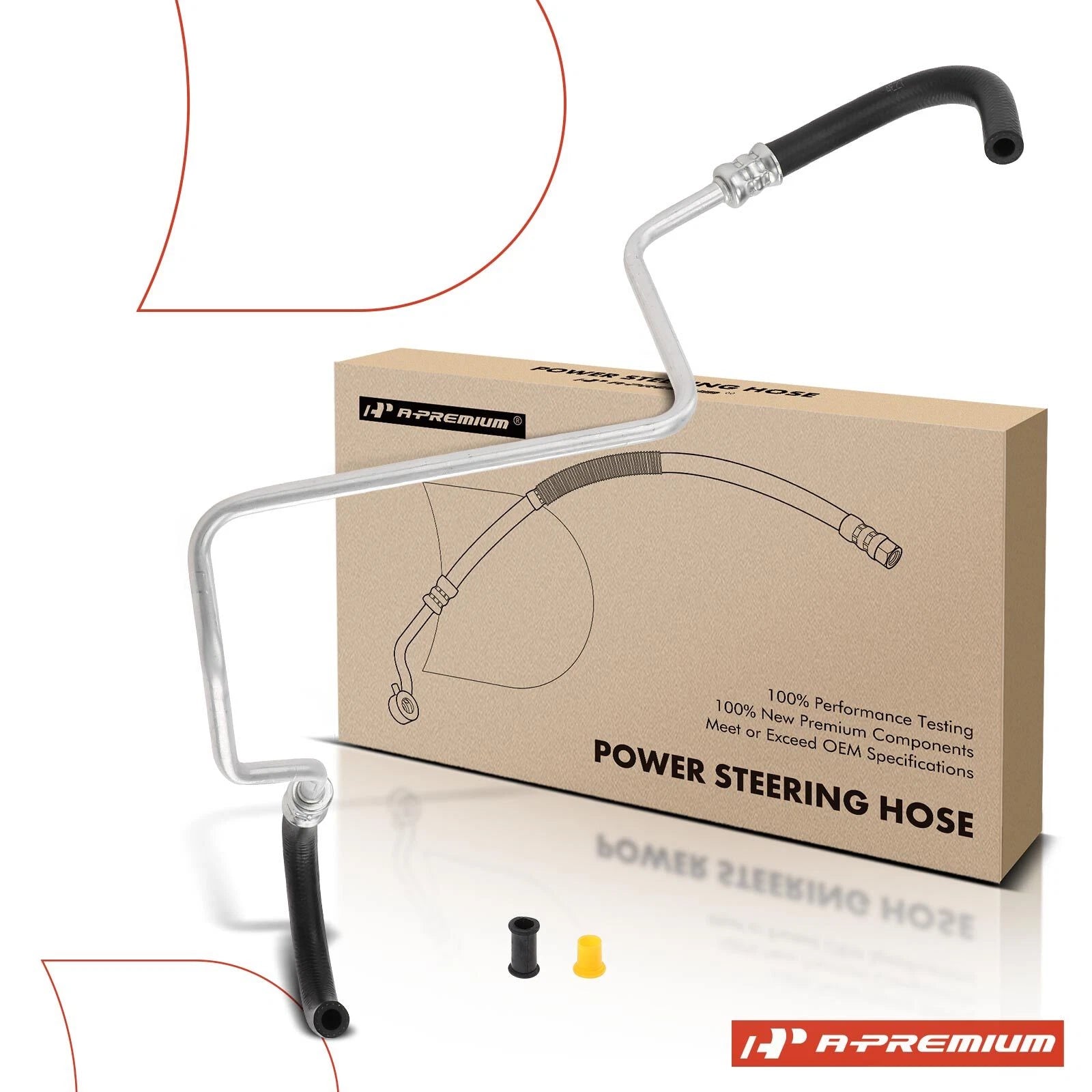 Power Steering Return Line Hose for Chevy Caprice (2012â2013)