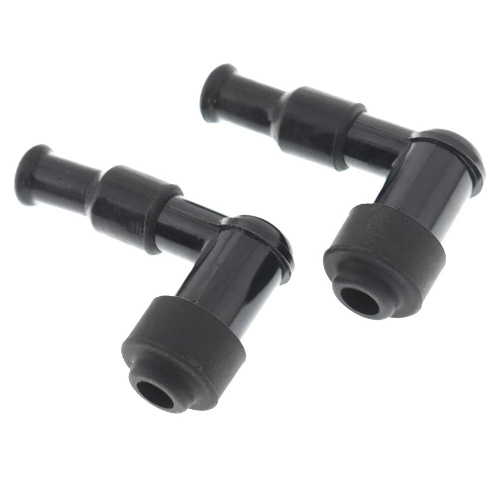2X Spark Plug Boot Cap Cover Resistor LB05F for ATV Motorcycle Snow (????–????)