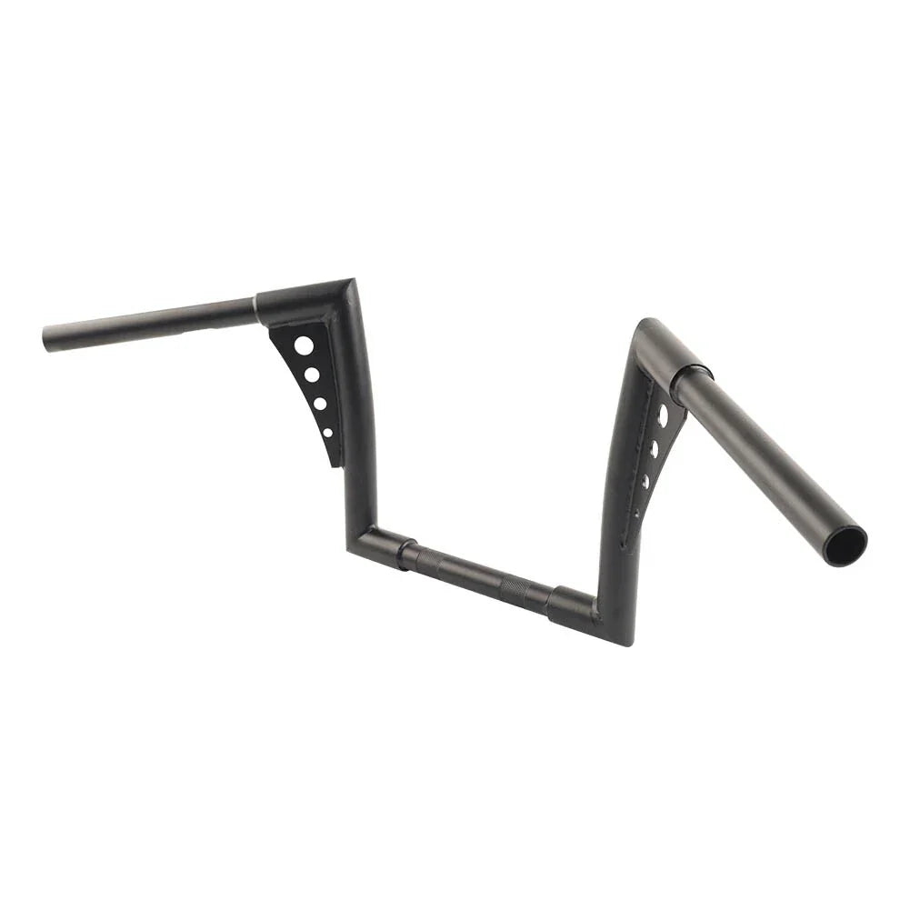 10" Rise Ape Hanger Handlebar Black for Harley Sportster Softail Dyna (2004-2023)