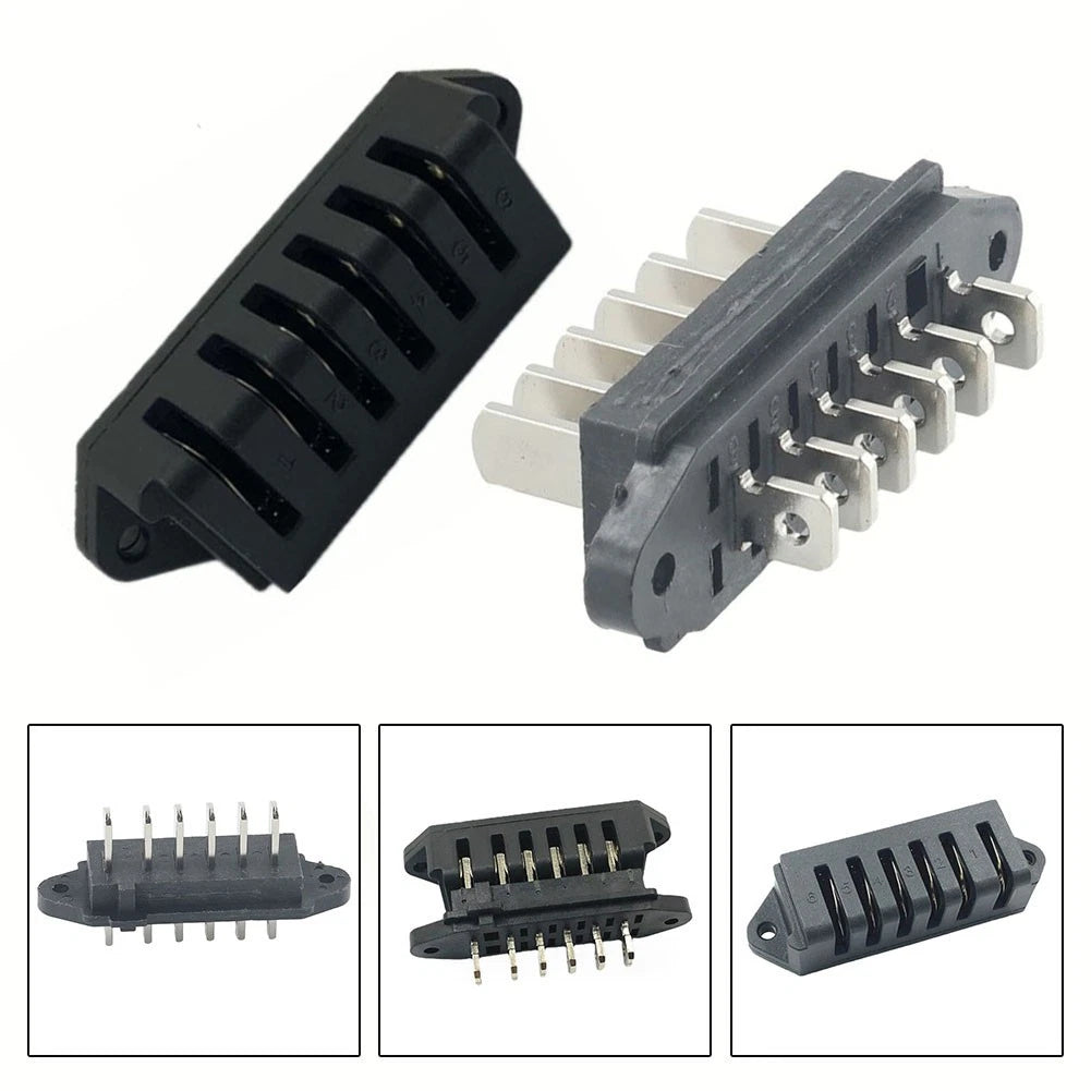 6 Pin Lithium Connector for Electric Bike Power Systems