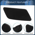Front Left Washer Nozzle Cover Cap for Volkswagen Passat CC (2008–2012) Black