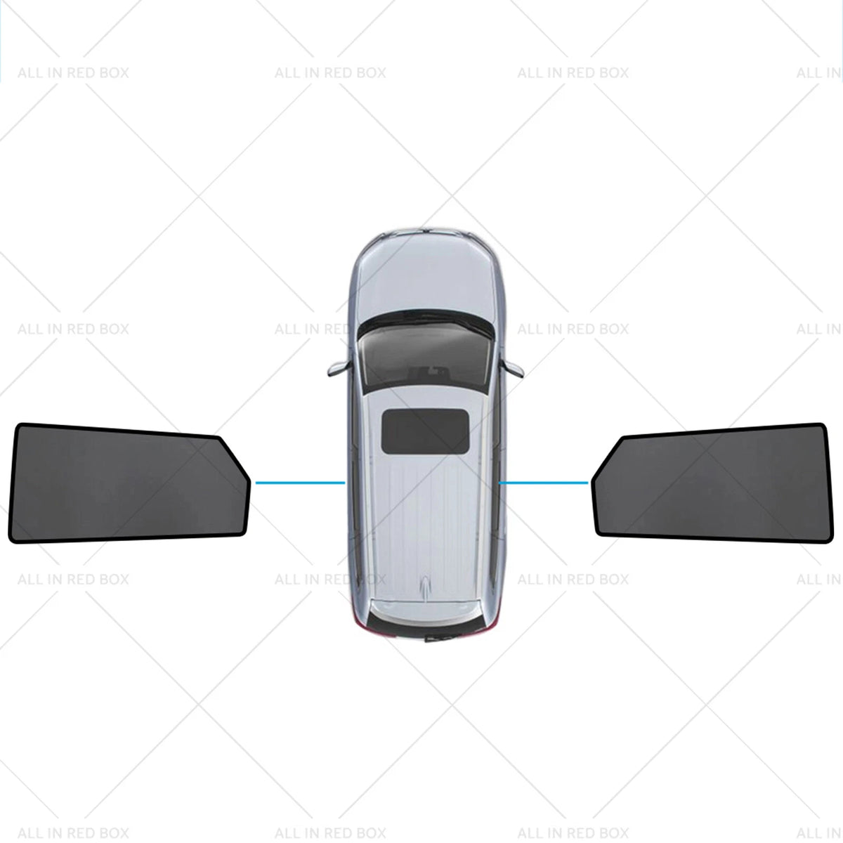 Set of 2 Magnetic Mesh Sun Blind Shades for Hyundai Tucson (2021–2024)