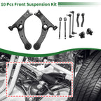 10X Front Lower Control Arms for Toyota Corolla (2003–2008) No.K640360/K640361
