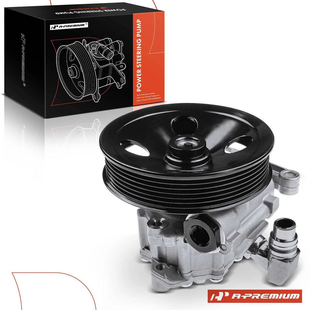 Power Steering Pump with Pulley for Mercedes-Benz C230 C350 CLK350 (2006–2007)
