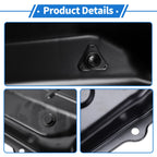 1 Pc Engine Oil Pan No.52852912AC for Jeep Wrangler (2003–2011) Iron Black