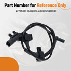 ABS Speed Sensor Rear Passenger for GMC Sierra 1500 (2017–2018) 23492815 ALS2635