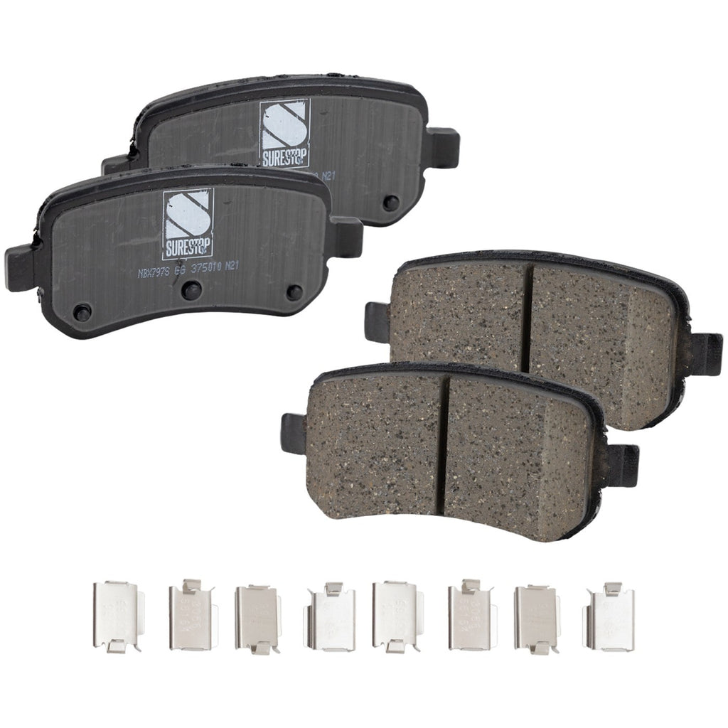 Rear Brake Pad Set for Ford Freestar, Mercury Monterey (2004–2007)