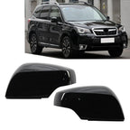 Black Side Rear View Mirror Cover Caps for Subaru (2012-2018)