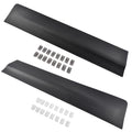 2X Rear Lower Door Trim Molding for Cadillac XT5 (2017–2025) Black
