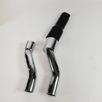 Muffler Adapter Kit for Harley Trike (2017–2024) 46784, Black