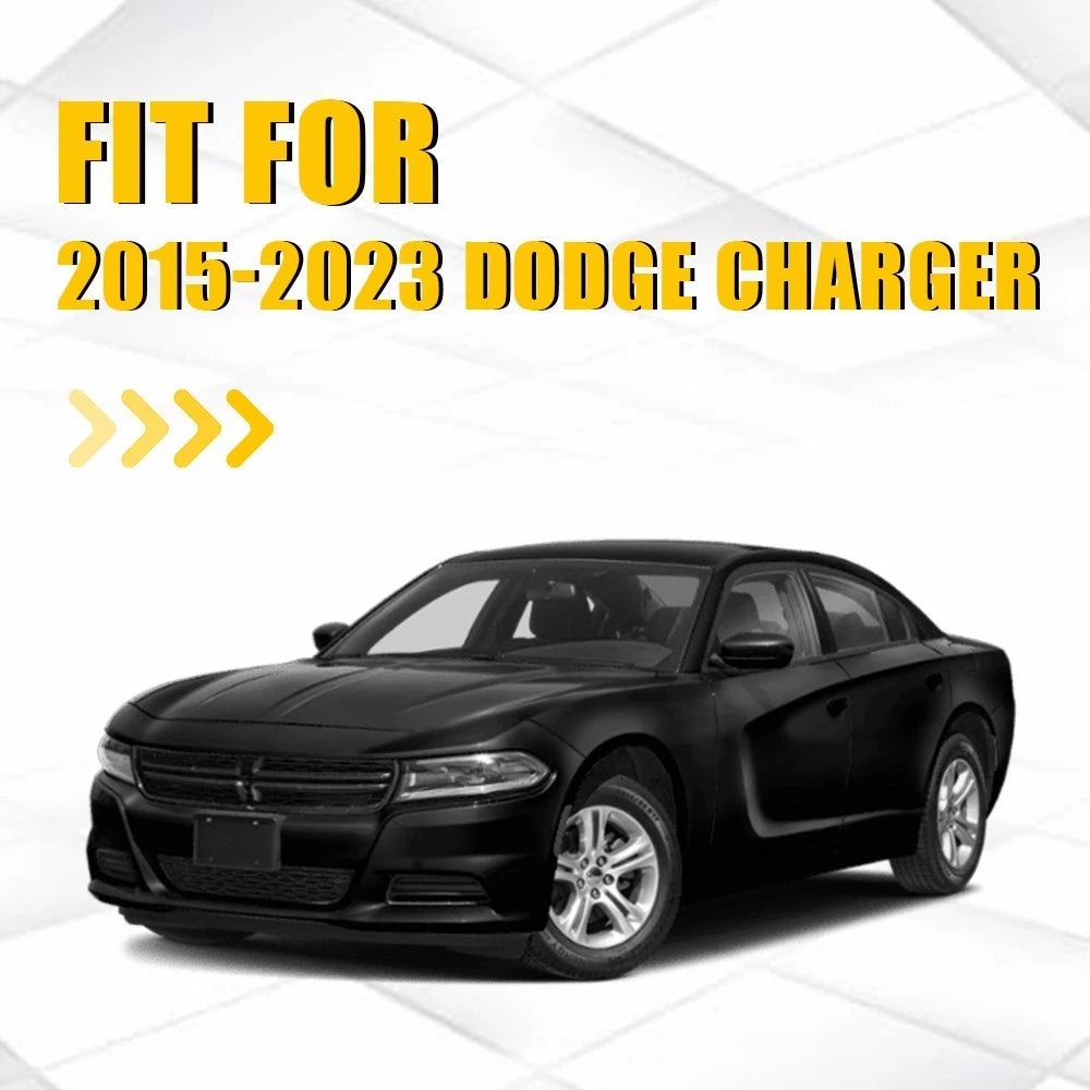 Tail Light Overlay Decal for Dodge Charger (2015–2023) - Black, PreCut, Vinyl D15