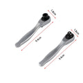 Set of 2 Ratchet Socket Wrenches for 14 Inch Square Head Quick Release