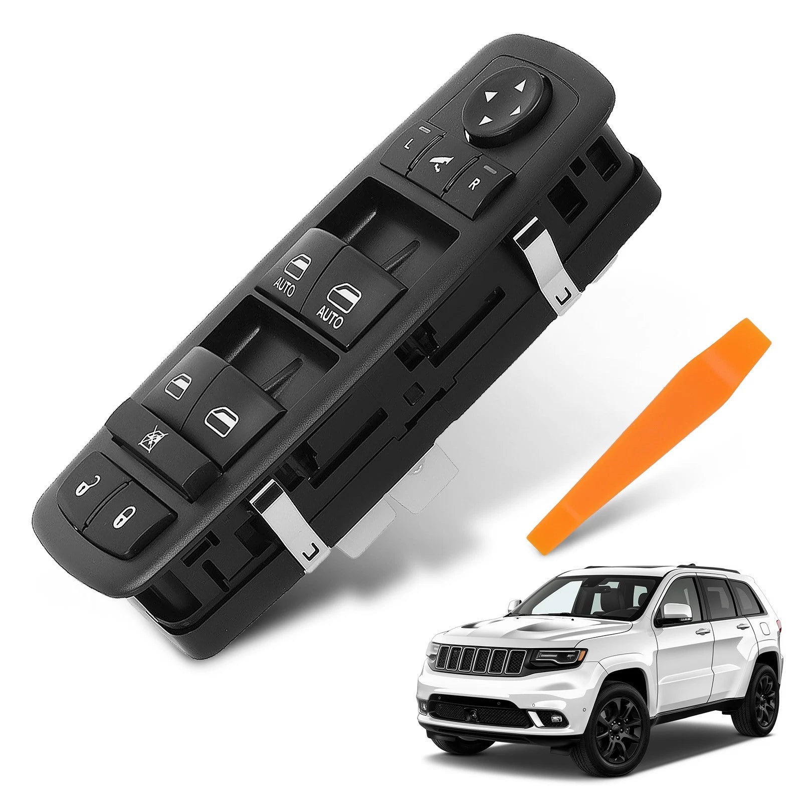8+3 Pin Master Power Window Switch for Jeep Grand Cherokee (2014–2018) 68184803AC