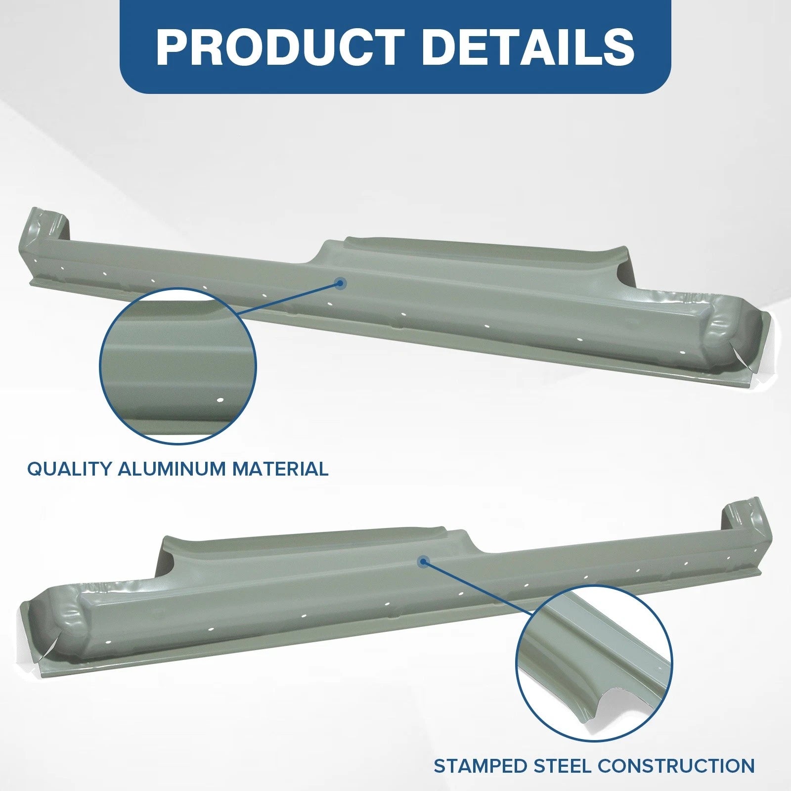 Pair Outer Rocker Panels for Ford Transit Connect (2010–2013)