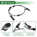 ABS Wheel Speed Sensor No. 0265004736 for BMW X4 (2019–2022)