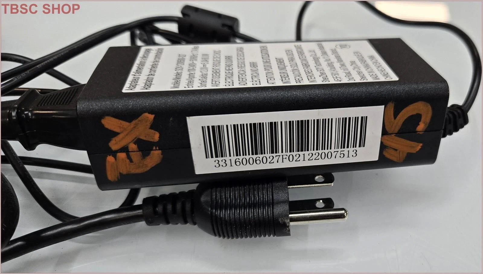 Power Cord Assembly for Echelon EX-4S+ Connect Bike (2019–2023)