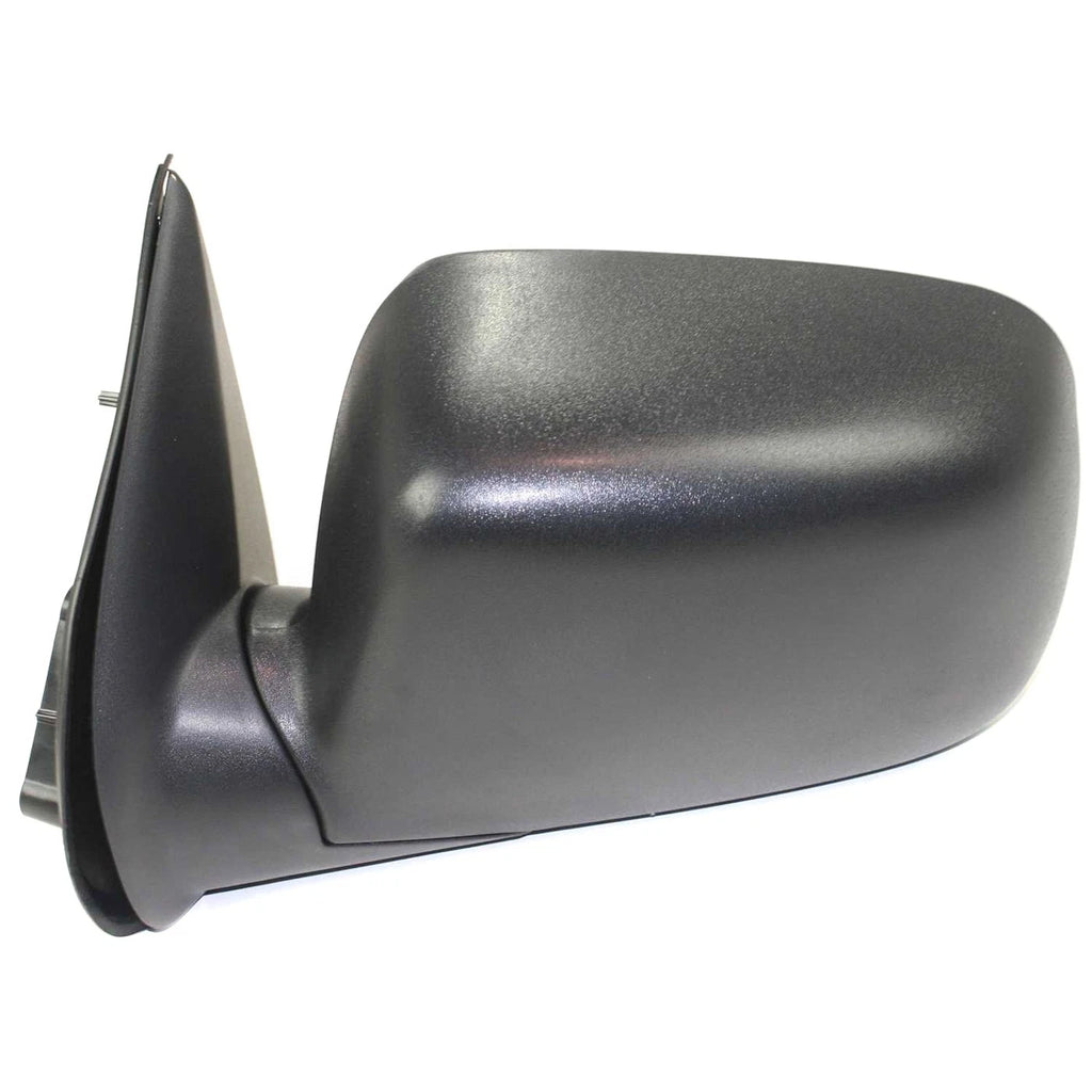 Set of 2 Power Mirrors for Chevrolet Colorado (2004–2012) Black Manual Folding