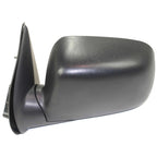 Set of 2 Power Mirrors for Chevrolet Colorado (2004–2012) Black Manual Folding