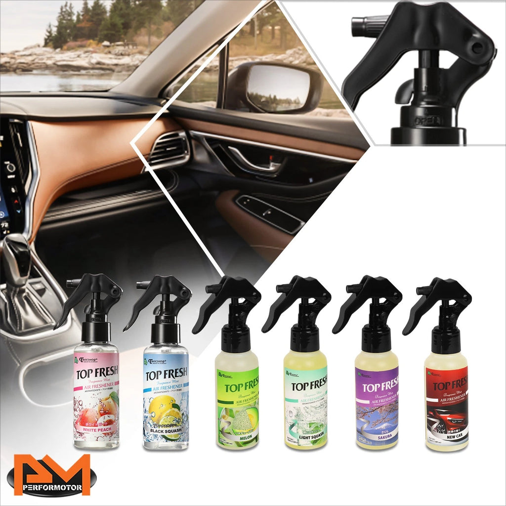 6x Air Freshener Spray Bottle for Car Office (100ml)