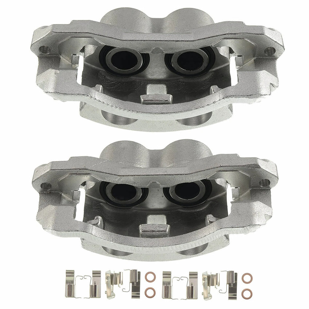 Pair Rear Brake Calipers for Chevrolet Express 3500 GMC Savana (2003–2008)