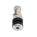 12Pcs Chrome Metal Bolt-In Tire Valve Stems TR161 for Valve Holes .453"