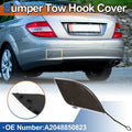 Rear Car Bumper Tow Hook Cover for Mercedes-Benz (A2048850823) Crystal Brown