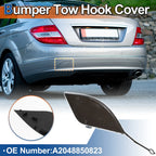 Rear Car Bumper Tow Hook Cover for Mercedes-Benz (A2048850823) Crystal Brown
