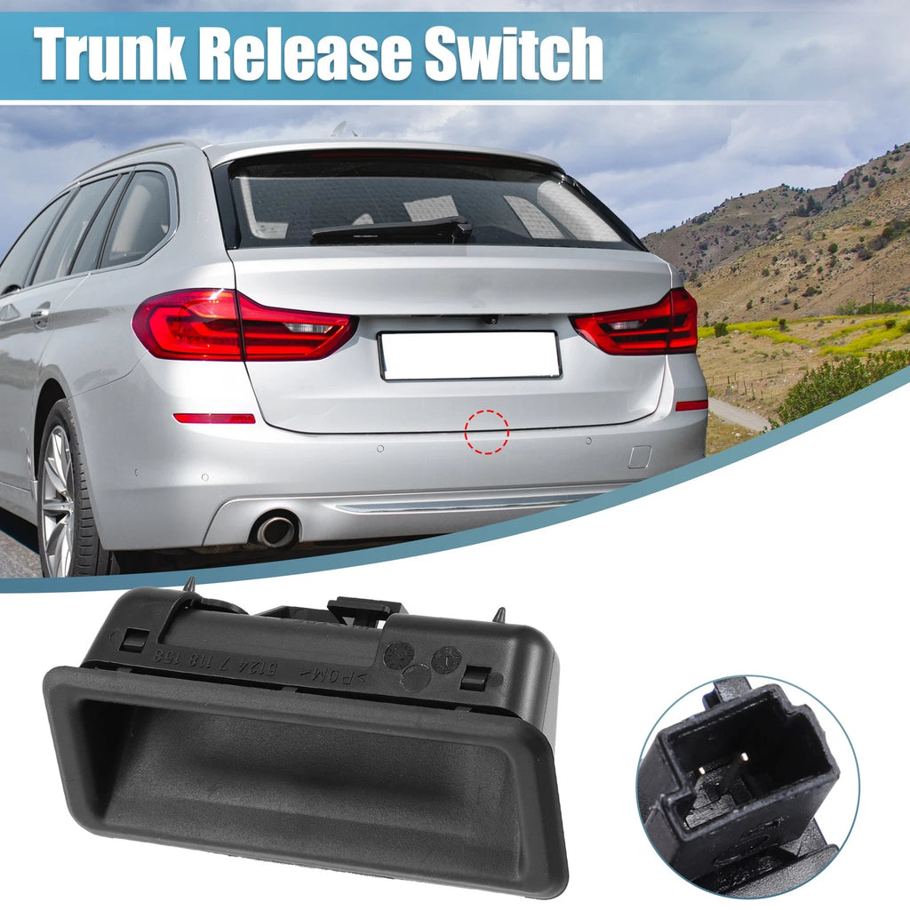 Trunk Tailgate Handle Release Switch for BMW E60 E70 E82 E88 E91 (2008–2017)