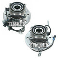 Set of 2 Front Wheel Bearing & Hub Assembly Kit for Chevy GMC K1500 (1996–2006)