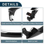 Outside Exterior Door Handle for Mercedes-Benz S-Class W221 (2007–2013) No.A2217601070 Black