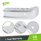 Rear Bumper Wrap Corner RH with 2 Sensor Holes Chrome for Ford F150 (2021–2023)