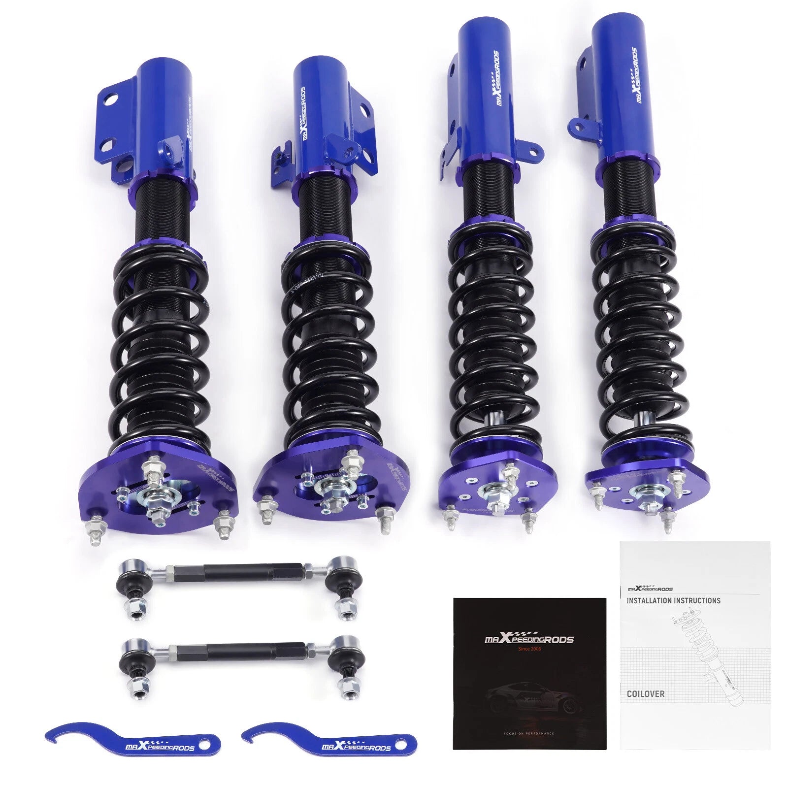 Adjustable Coilovers Shocks Struts Lowering Kit For Toyota Camry 2007-2011