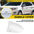 Door Handle Key Cap Cover for Ford Fusion Edge (2015–2020)