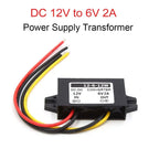Power Supply Transformer DC 12V to 6V 2A for Universal Applications