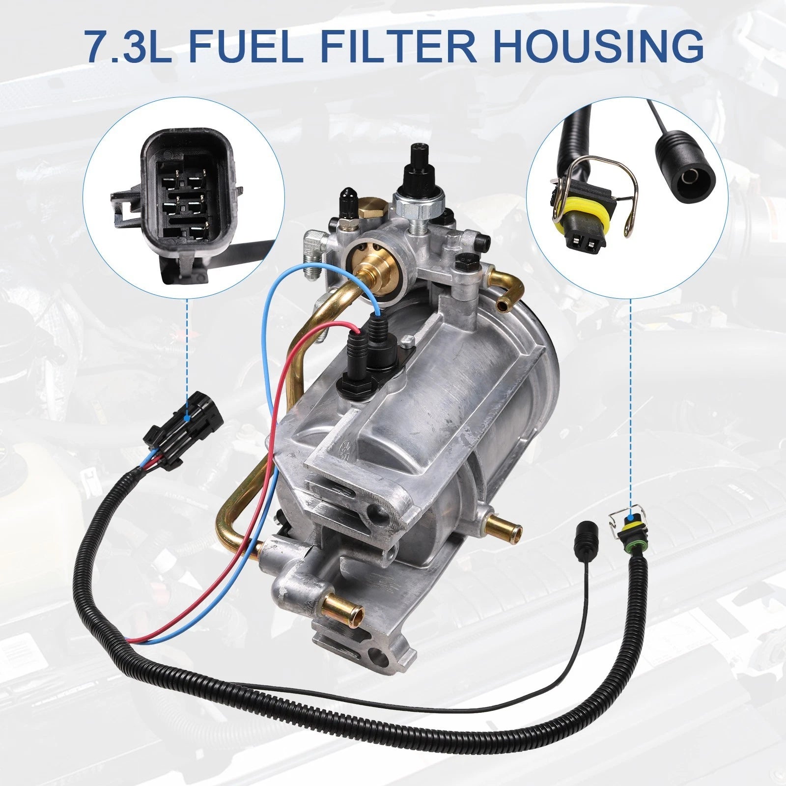 Fuel Filter Housing Assembly for Ford 7.3L Powerstroke Diesel (1996-1997)