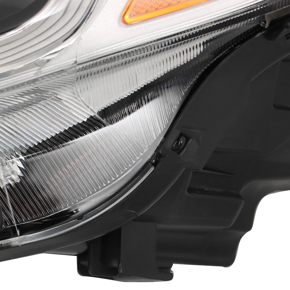 Headlight Headlamps for Kia Optima (2016–2018) Left Chrome Halogen