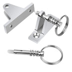 Set of 2 Boat Deck Hinge Tilt Base 316 Stainless Steel for Kayak