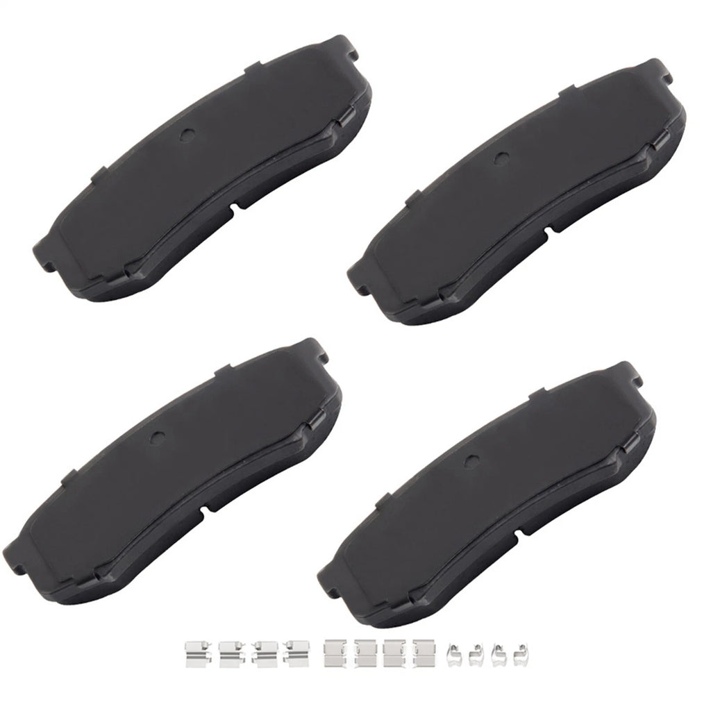 Rear Brake Rotor Ceramic Pad for Toyota 4Runner, FJ Cruiser, Lexus GX460