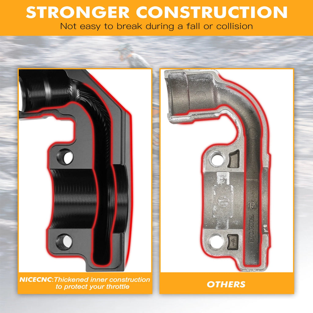 Billet Throttle Housing Guard for KTM 250 350 450 SXF XCF SX-F XC-F (2016–2022)