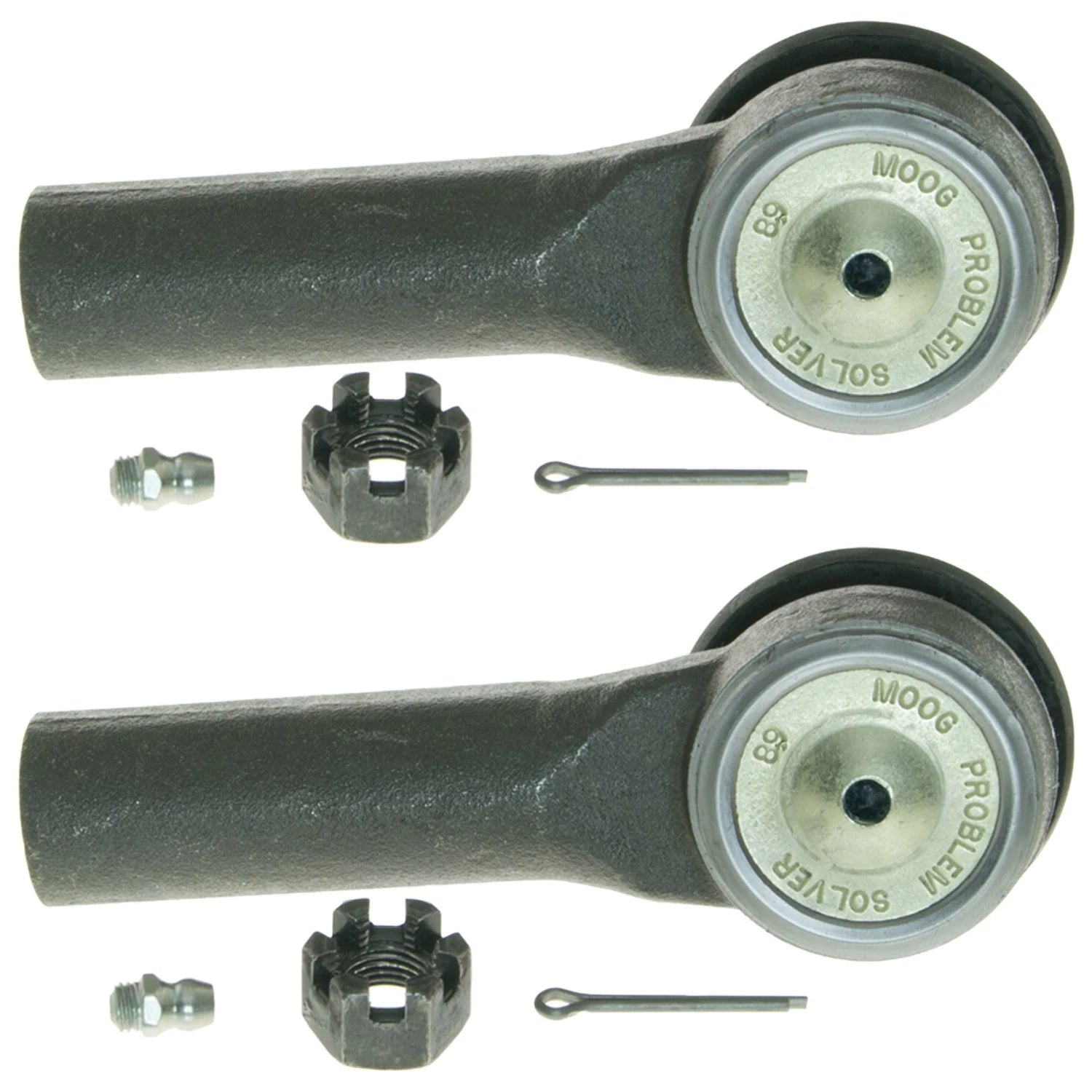 Set of 2 Front Outer Steering Tie Rod Ends for Freestar Monterey (2004–2007)
