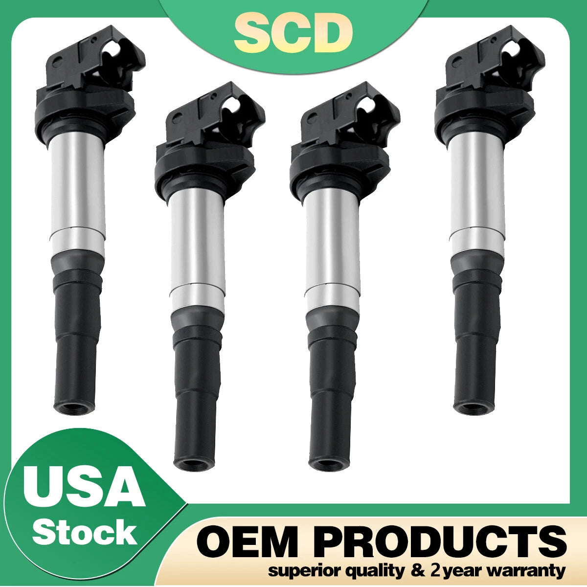 4X Ignition Coil for Mini Cooper Countryman Paceman (L6 L4) UF598 12137575010