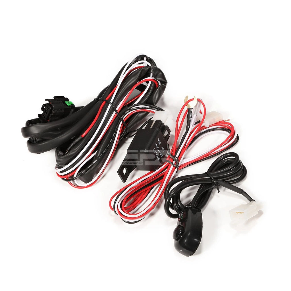 Fog Light Lamp Pair + Switch Kit for Chevrolet Silverado 1500 (2014–2015)