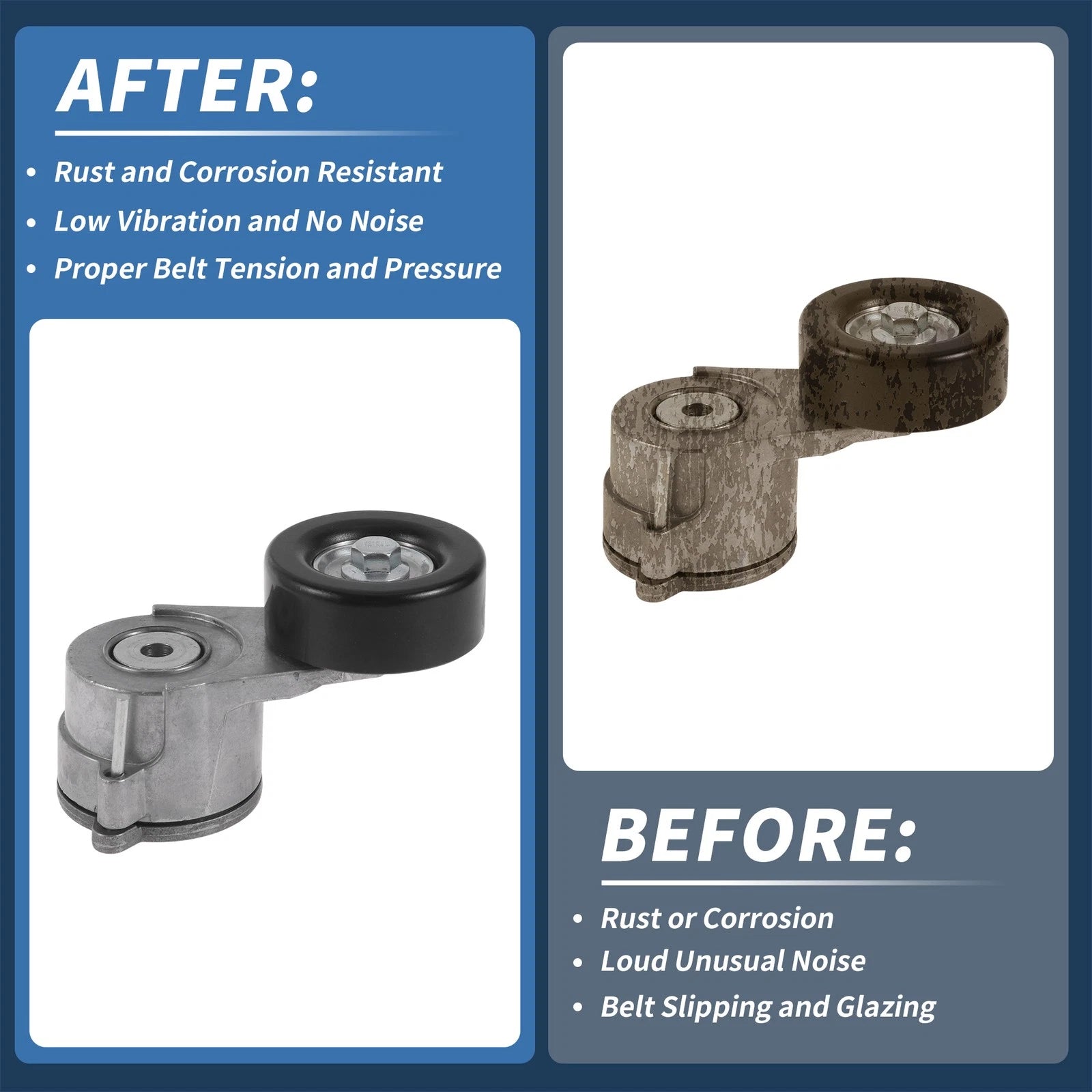 Belt Tensioner for Chevrolet Colorado (2004–2012) No. 24586676 Metal