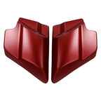 Battery Side Cover Panel for Harley Electra Glide (2009–Present) Wicked Red Denim