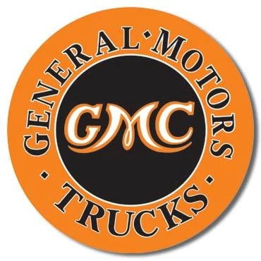 Vintage Tin Metal Sign for GMC Chevy Truck (Antique 1012)