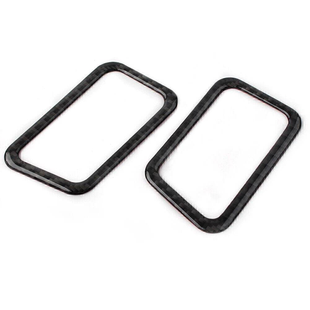Carbon Fiber Dashboard Air Outlet Vent Cover Trim for Subaru Forester (2013–2018)