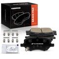 Set of 4 Rear Ceramic Brake Pads for Chevy Uplander Pontiac Montana (2005–2009)