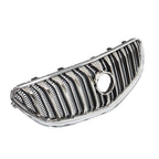 Front Upper Grille for Buick Enclave (2013-2017) Black Chrome